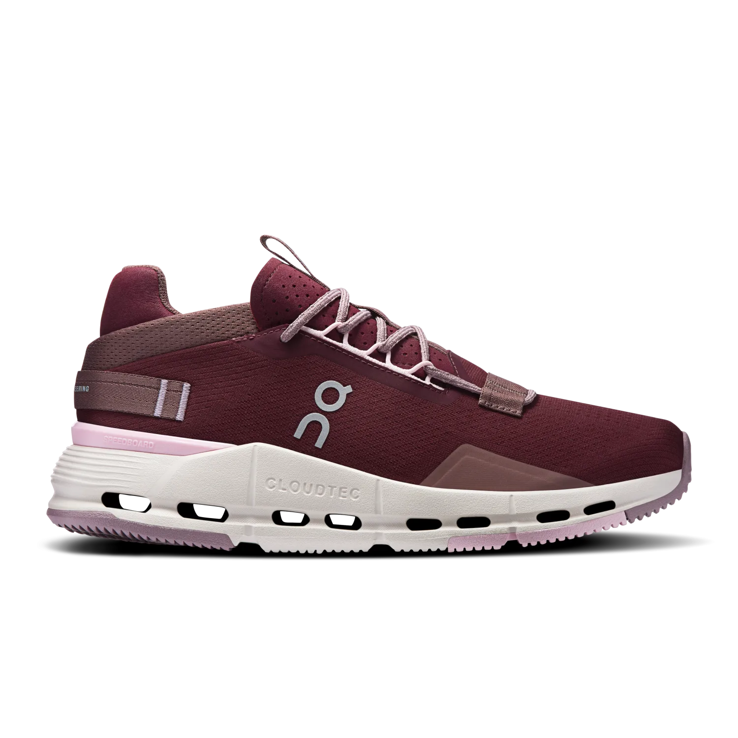 Women's Cloudnova 2 - Maroon | Peony