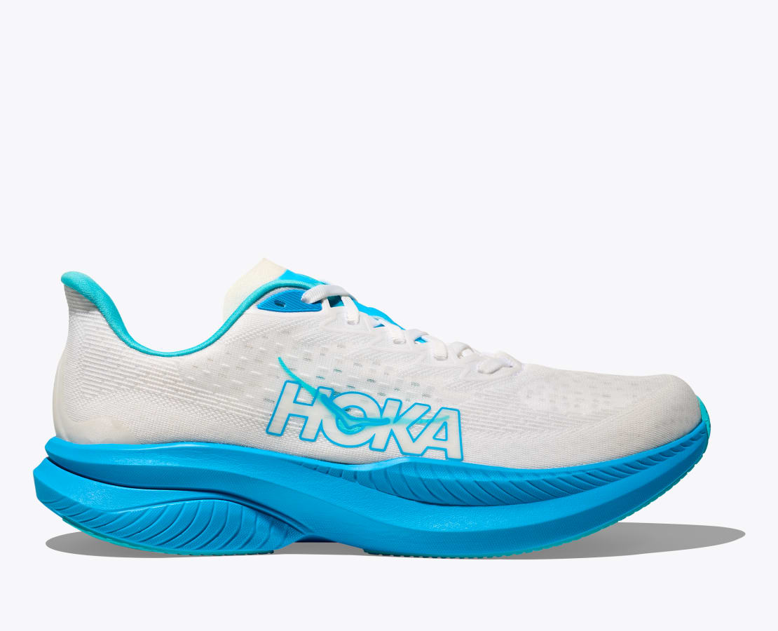 Men Mach 6 White / Skyward Blue
