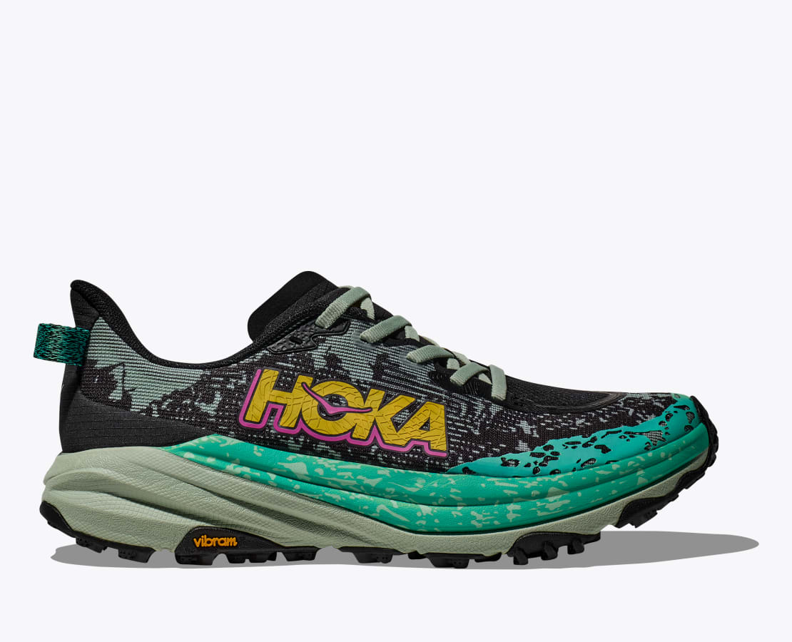 Women Speedgoat 6 Black / Aloe Vera