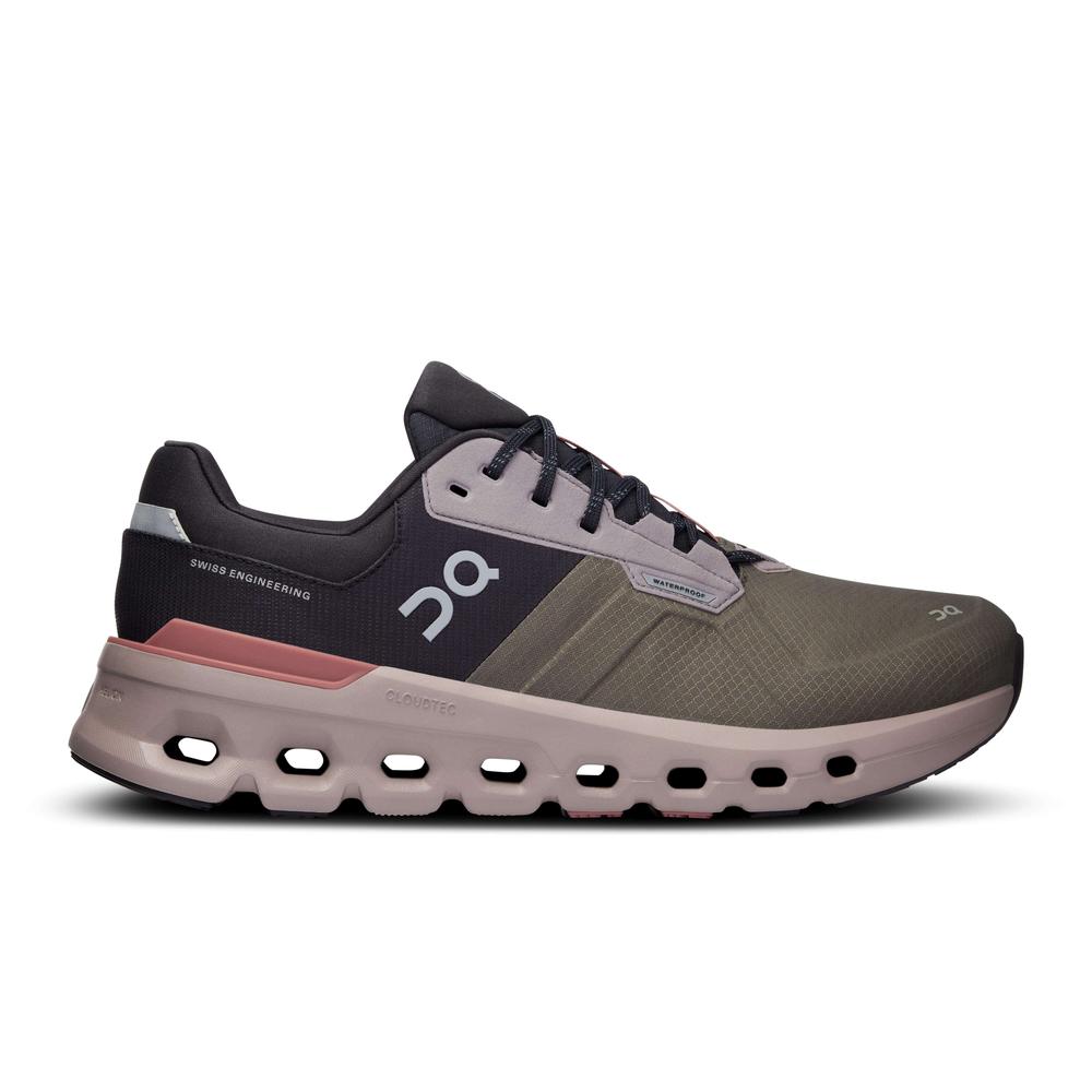 Men Cloudrunner 2 Waterproof - Olive | Mahogany